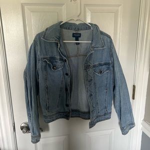 Arizona Jean Jacket. Medium. Denim light wash.